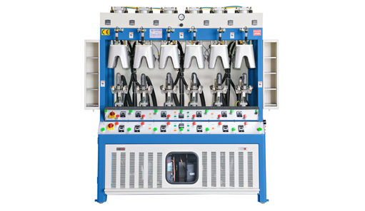 YK-998CA-6C2D 6 Cold Stations With Cold Water Bag Backpart Moulding Machine(With Boxes)