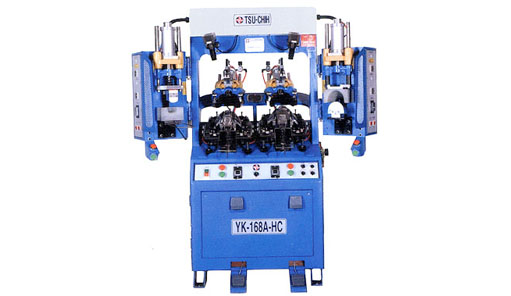 YK-168A-HC Claw Type Heating & Cooling Toe Cap Moulding Machine